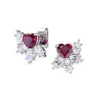 Orecchini Amen Donna Amore in Argento Zircone EH2HHBRBZ - EH2HHBRBZ